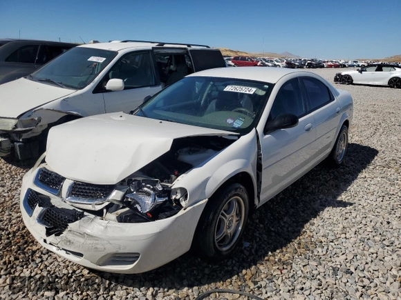 2005 Dodge Stratus SXT z VIN 1B3EL46T65N599178, wystawiony jako Copart lot #72625724 z przebiegiem 139 871 mil mil oraz Szkoda całkowita • Salvage title. Historia ofert i sprzedaży dostępna na DreamBid. Obrazek 1.