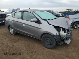 2017 Mitsubishi Mirage ES z VIN ML32F3FJ4HHF12498, wystawiony jako Copart lot #51425835 z przebiegiem 70 800 mil mil oraz Szkody całkowita. Historia ofert i sprzedaży dostępna na DreamBid. Obrazek 4.