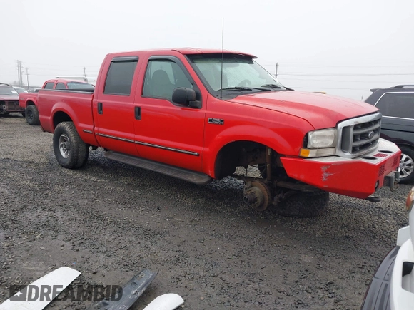 1999 Ford Super Duty F-250 XL with VIN 1FTNW21F5XEB39881, listed as a IAAI auction lot 41194801 with 405,661 mi miles. Bid and sale history available at carsss.com. Image 1.