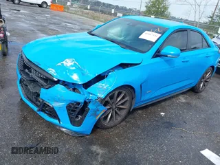 2023 Cadillac CT4-V Blackwing z VIN 1G6DL5RP9P0460227, wystawiony jako IAAI lot #41667334 z przebiegiem 8741 mil mil oraz . Historia ofert i sprzedaży dostępna na DreamBid. Obrazek 17.
