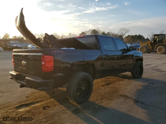 2018 Chevrolet Silverado 1500 Custom with VIN 3GCUKPEC1JG384424, listed as a Copart auction lot 43831585 with 37,267 mi miles and Salvage Title. Bid and sale history available at carsss.com. Image 3.