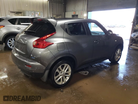 2012 Nissan Juke SL with VIN JN8AF5MV7CT127499, listed as a Copart auction lot 49411075 with 116,585 mi miles and Salvage Title. Bid and sale history available at carsss.com. Image 3.