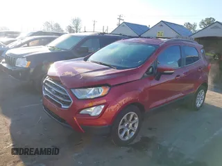 2021 Ford EcoSport SE with VIN MAJ3S2GE4MC439796, listed as a IAAI auction lot 41238032 with 59,028 mi miles and . Bid and sale history available at DreamBid. Image 2.