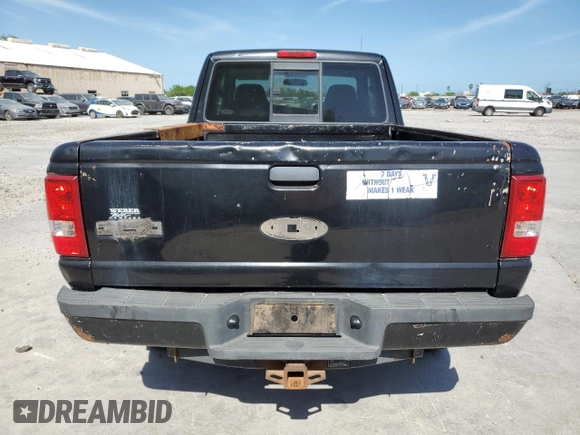 2008 Ford Ranger XLT with VIN 1FTZR45E38PB01982, listed as a Copart auction lot 53191855 with 856,486 mi miles and Clean Title. Bid and sale history available at carsss.com. Image 6.