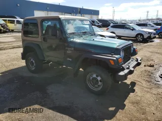 1999 Jeep Wrangler Sport with VIN 1J4FY19S2XP446059, listed as a Copart auction lot 51246105 with 183,072 mi miles and Clean Title. Bid and sale history available at carsss.com. Image 4.