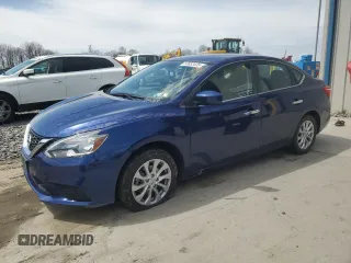 2019 Nissan Sentra SV with VIN 3N1AB7AP7KY365886, listed as a Copart auction lot 53853435 with 49,454 mi miles and Salvage Title. Bid and sale history available at carsss.com. Image 1.