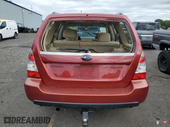 2006 Subaru Forester 2.5 X with VIN JF1SG63666G736146, listed as a Copart auction lot 75563734 with 177,229 mi miles and Salvage Title. Bid and sale history available at carsss.com. Image 6.