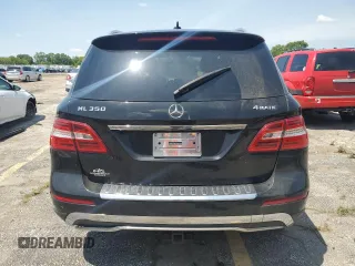 2014 Mercedes-Benz M 350 with VIN 4JGDA5HB0EA359718, listed as a Copart auction lot 58902625 with 120,480 mi miles and Salvage title. Bid and sale history available at DreamBid. Image 6.