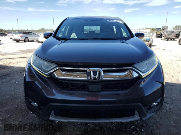 2017 Honda CR-V EX with VIN 7FARW1H57HE022851, listed as a Copart auction lot 49784755 with 108,953 mi miles and Salvage Title. Bid and sale history available at carsss.com. Image 5.