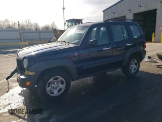 2007 Jeep Liberty Sport z VIN 1J4GL48K87W538434, wystawiony jako Copart lot #43650105 z przebiegiem 144 747 mil mil oraz Szkoda całkowita • Salvage title. Historia ofert i sprzedaży dostępna na DreamBid. Obrazek 1.