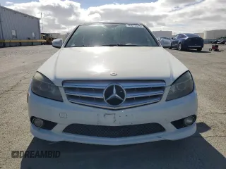 2009 Mercedes-Benz C 350 Sport with VIN WDDGF56X59F298740, listed as a Copart auction lot 56873315 with 153,831 mi miles and Salvage title. Bid and sale history available at DreamBid. Image 5.