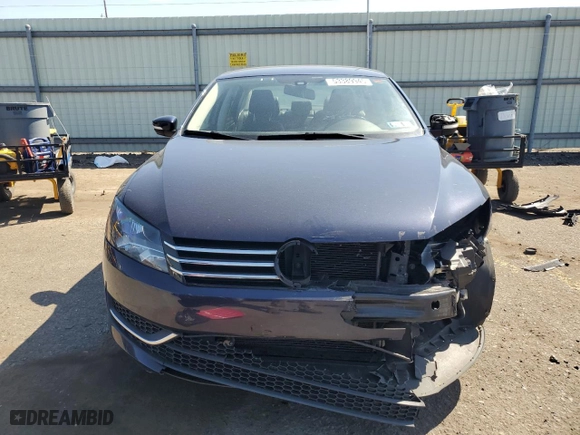 2015 Volkswagen Passat 1.8T Sport with VIN 1VWBT7A34FC012674, listed as a Copart auction lot 53389945 with 261,156 mi miles and Salvage Title. Bid and sale history available at carsss.com. Image 5.