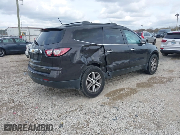 2015 Chevrolet Traverse LT with VIN 1GNKVHKDXFJ302706, listed as a IAAI auction lot 40741471 with 72,153 mi miles and . Bid and sale history available at DreamBid. Image 4.