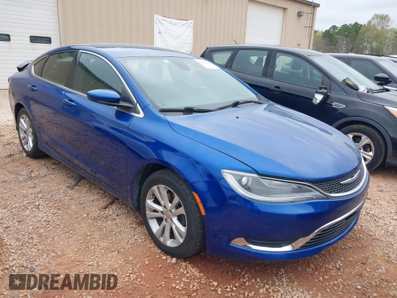 2015 Chrysler 200 Limited with VIN 1C3CCCAB6FN745518, listed as a IAAI auction lot 41941606 with 147,976 mi miles and . Bid and sale history available at DreamBid. Image 1.