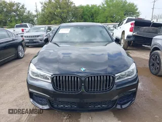 2017 BMW 7 Series 750i with VIN WBA7F0C55HGM21460, listed as a IAAI auction lot 41934198 with 58,206 mi miles and . Bid and sale history available at DreamBid. Image 6.