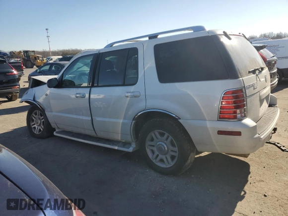 2004 Mercury Mountaineer Convenience z VIN 4M2DU86W64ZJ49413, wystawiony jako Copart lot #88571635 z przebiegiem 158 764 mil mil oraz Szkody całkowita. Historia ofert i sprzedaży dostępna na DreamBid. Obrazek 2.