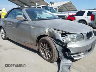 2011 BMW 1 Series 128i with VIN WBAUN1C56BVH82939, listed as a IAAI auction lot 41700305 with 91,792 mi miles and . Bid and sale history available at DreamBid. Image 1.