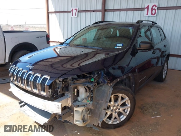 2016 Jeep Cherokee Sport z VIN 1C4PJLAB8GW137952, wystawiony jako IAAI lot #41974888 z przebiegiem 151 235 mil mil oraz . Historia ofert i sprzedaży dostępna na DreamBid. Obrazek 6.