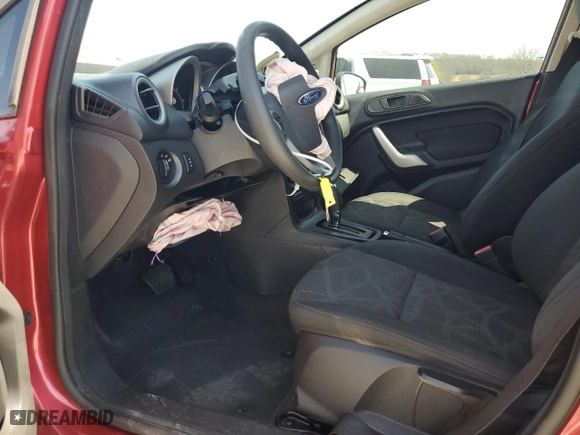 2011 Ford Fiesta SE with VIN 3FADP4EJXBM174489, listed as a Copart auction lot 50610345 with 155,421 mi miles and Salvage Title. Bid and sale history available at carsss.com. Image 7.