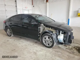 2019 Hyundai Elantra Preferred with VIN KMHD84LFXKU872632, listed as a Copart auction lot 48331505 with 111,018 mi miles and Non Repairable. Bid and sale history available at carsss.com. Image 4.