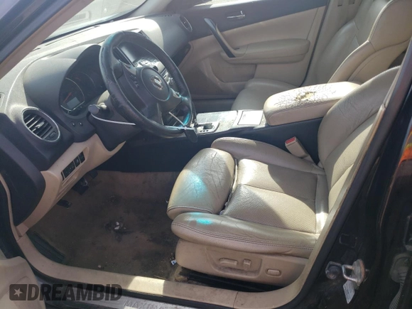 2013 Nissan Maxima SV with VIN 1N4AA5AP8DC820217, listed as a Copart auction lot 54368745 with 169,921 mi miles and Salvage Title. Bid and sale history available at DreamBid. Image 7.