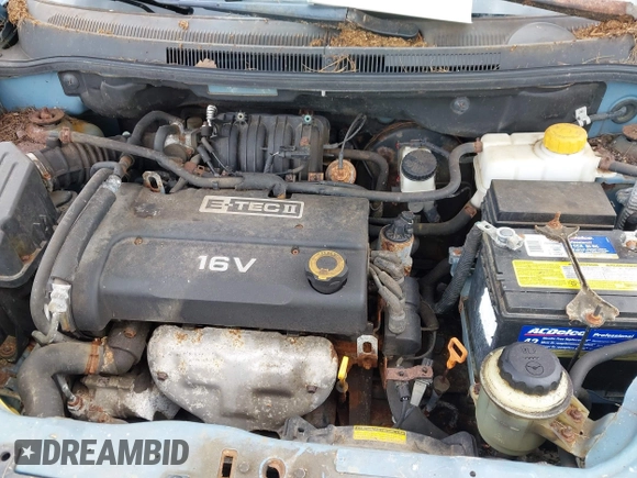 2007 Chevrolet Aveo LS with VIN KL1TD56667B175174, listed as a IAAI auction lot 42012342 with 100,534 mi miles and . Bid and sale history available at DreamBid. Image 10.
