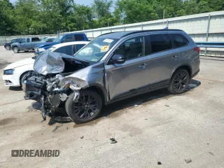 2019 Mitsubishi Outlander ES with VIN JA4AZ3A38KZ025175, listed as a Copart auction lot 60431665 with 58,182 mi miles and Salvage title. Bid and sale history available at DreamBid. Image 1.