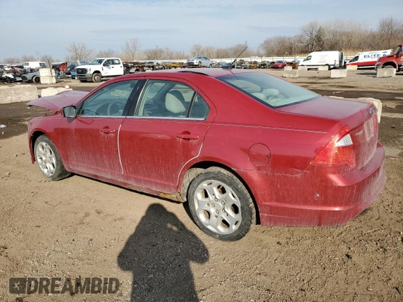 2010 Ford Fusion SE with VIN 3FAHP0HA5AR124459, listed as a Copart auction lot 47598475 with 174,022 mi miles and Salvage Title. Bid and sale history available at DreamBid. Image 2.
