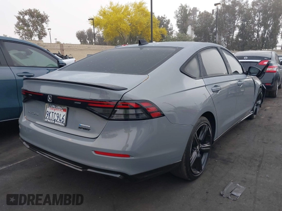 2024 Honda Accord Sport-L with VIN 1HGCY2F79RA031116, listed as a IAAI auction lot 42444006 with 20,415 mi miles and . Bid and sale history available at DreamBid. Image 4.