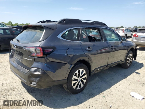 2024 Subaru Outback with VIN 4S4BTAAC4R3109860, listed as a Copart auction lot 54269705 with 5,188 mi miles and Salvage title. Bid and sale history available at DreamBid. Image 3.