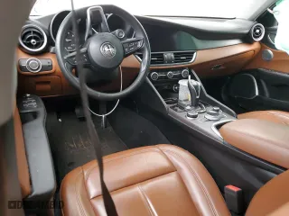 2020 Alfa Romeo Giulia Ti Sport with VIN ZARFANBN3L7632912, listed as a Copart auction lot 41491845 with 0 mi miles and Salvage Title. Bid and sale history available at carsss.com. Image 8.