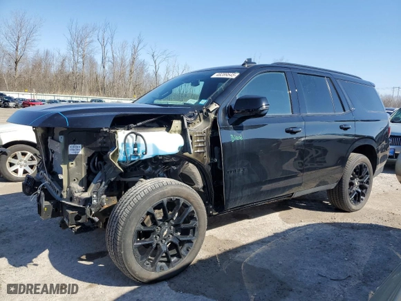 2022 Chevrolet Tahoe LT with VIN 1GNSKNKD5NR345986, listed as a Copart auction lot 48289545 with 8,783 mi miles and Salvage Title. Bid and sale history available at carsss.com. Image 1.