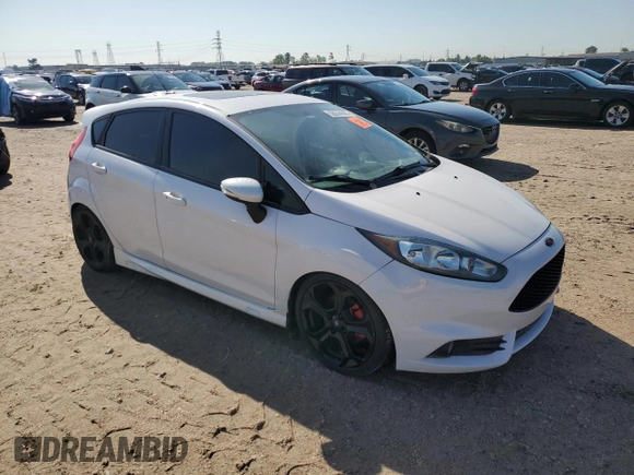 2016 Ford Fiesta ST with VIN 3FADP4GXXGM127004, listed as a Copart auction lot 50244325 with 84,445 mi miles and Salvage Title. Bid and sale history available at carsss.com. Image 4.