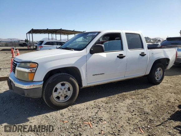 2004 GMC Canyon 1SB SLE Z85 with VIN 1GTCS136348222715, listed as a Copart auction lot 87974055 with 204,087 mi miles and Clean Title. Bid and sale history available at carsss.com. Image 1.