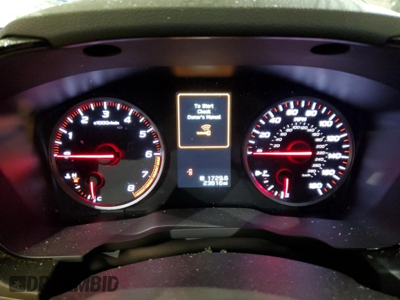 2022 Subaru WRX Premium with VIN JF1VBAF6XN9002798, listed as a Copart auction lot 49237205 with 23,816 mi miles and Salvage Title. Bid and sale history available at DreamBid. Image 9.