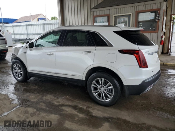 2021 Cadillac XT5 AWD Premium Luxury z VIN 1GYKNDRS1MZ191350, wystawiony jako Copart lot #56692835 z przebiegiem 20 259 mil mil oraz Szkoda całkowita • Salvage title. Historia ofert i sprzedaży dostępna na DreamBid. Obrazek 2.