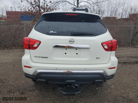 2019 Nissan Pathfinder S with VIN 5N1DR2MN0KC627660, listed as a Copart auction lot 84723444 with 105487 miles and Clean Title. Bid and sale history available at carsss.com. Image 6.