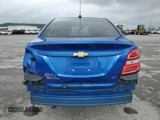 2020 Chevrolet Sonic LT with VIN 1G1JD5SB5L4143407, listed as a Copart auction lot 59686985 with 74,062 mi miles and Salvage title. Bid and sale history available at DreamBid. Image 6.