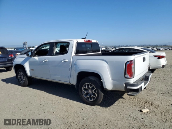 2017 GMC Canyon 4WD SLE z VIN 1GTP6CE11H1235528, wystawiony jako Copart lot #55864395 z przebiegiem 87 423 mil mil oraz Szkoda całkowita • Salvage title. Historia ofert i sprzedaży dostępna na DreamBid. Obrazek 2.