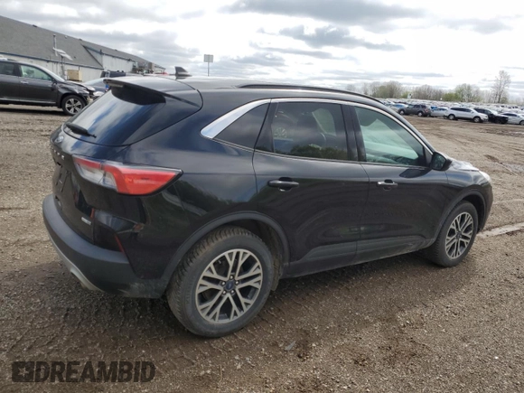 2020 Ford Escape SEL with VIN 1FMCU9H60LUC37837, listed as a Copart auction lot 55043355 with 67,480 mi miles and Non repairable. Bid and sale history available at DreamBid. Image 3.