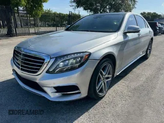 2017 Mercedes-Benz S 550 with VIN WDDUG8CB9HA332278, listed as a Copart auction lot 68955414 with 107,932 mi miles and Salvage Title. Bid and sale history available at carsss.com. Image 1.