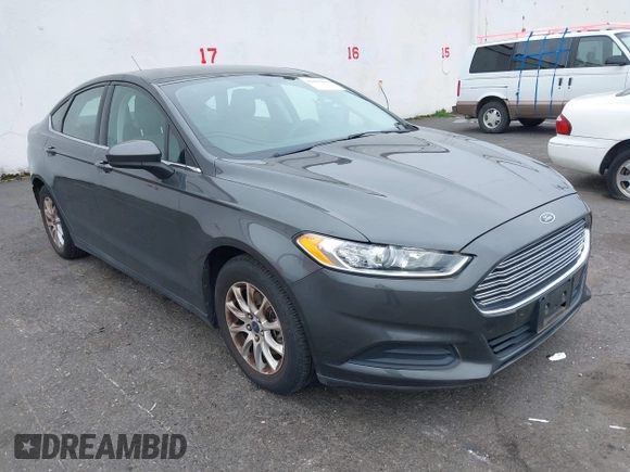 2016 Ford Fusion S with VIN 1FA6P0G77G5123225, listed as a IAAI auction lot 41805809 with 32,763 mi miles and . Bid and sale history available at DreamBid. Image 1.