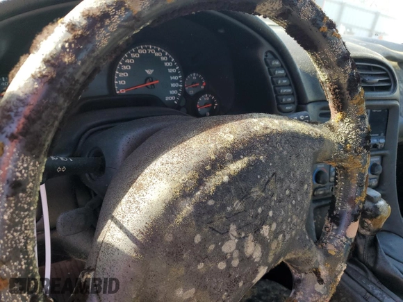 2004 Chevrolet Corvette with VIN 1G1YY22GX45132802, listed as a Copart auction lot 78524634 with 0 mi miles and Salvage Title. Bid and sale history available at carsss.com. Image 9.