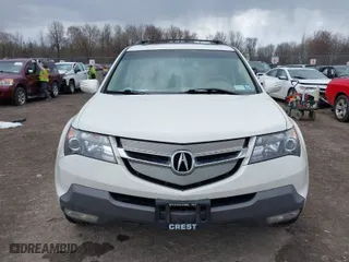 2009 Acura MDX with VIN 2HNYD28299H524937, listed as a IAAI auction lot 42039352 with 165,687 mi miles. Bid and sale history available at carsss.com. Image 6.