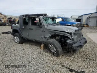 2023 Jeep Wrangler Sport с VIN 1C4HJXDG2PW533622, выставлен на аукционе Copart как лот 47884485 с пробегом 29 658 миль миль и На запчасти • Non repairable. История ставок и продаж доступна на DreamBid. Изображение 4.
