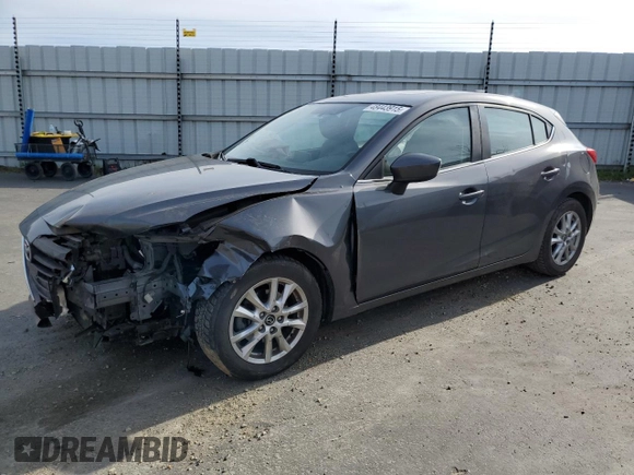 2014 Mazda 3 i Grand Touring with VIN JM1BM1M79E1109035, listed as a Copart auction lot 48443915 with 67,817 mi miles and Salvage Title. Bid and sale history available at DreamBid. Image 1.