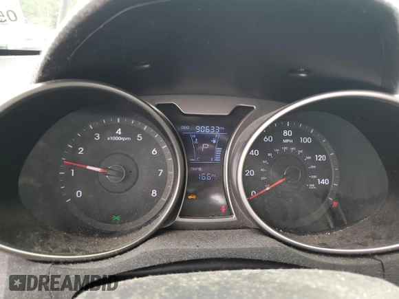 2014 Hyundai Veloster z VIN KMHTC6AD8EU193177, wystawiony jako Copart lot #55472315 z przebiegiem 90 633 mil mil oraz Szkoda całkowita • Salvage title. Historia ofert i sprzedaży dostępna na DreamBid. Obrazek 9.