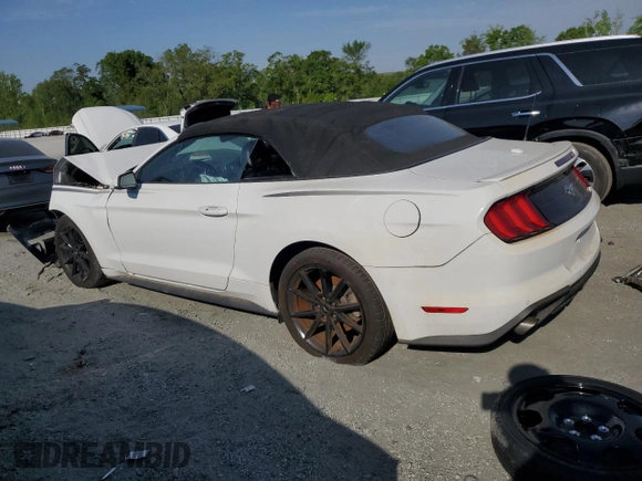2019 Ford Mustang EcoBoost with VIN 1FATP8UH4K5149952, listed as a Copart auction lot 53865625 with 75,515 mi miles and Clean Title. Bid and sale history available at carsss.com. Image 2.