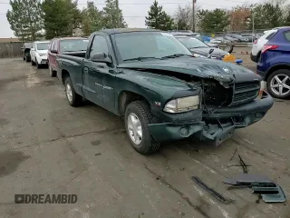 1999 Dodge Dakota SLT with VIN 1B7FL26X8XS161292, listed as a Copart auction lot 83675504 with 108,515 mi miles and Salvage Title. Bid and sale history available at carsss.com. Image 10.