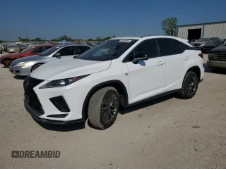 2021 Lexus RX with VIN 2T2SZMDA3MC283204, listed as a Copart auction lot 69100264 with 33,247 mi miles and Salvage Title. Bid and sale history available at carsss.com. Image 1.